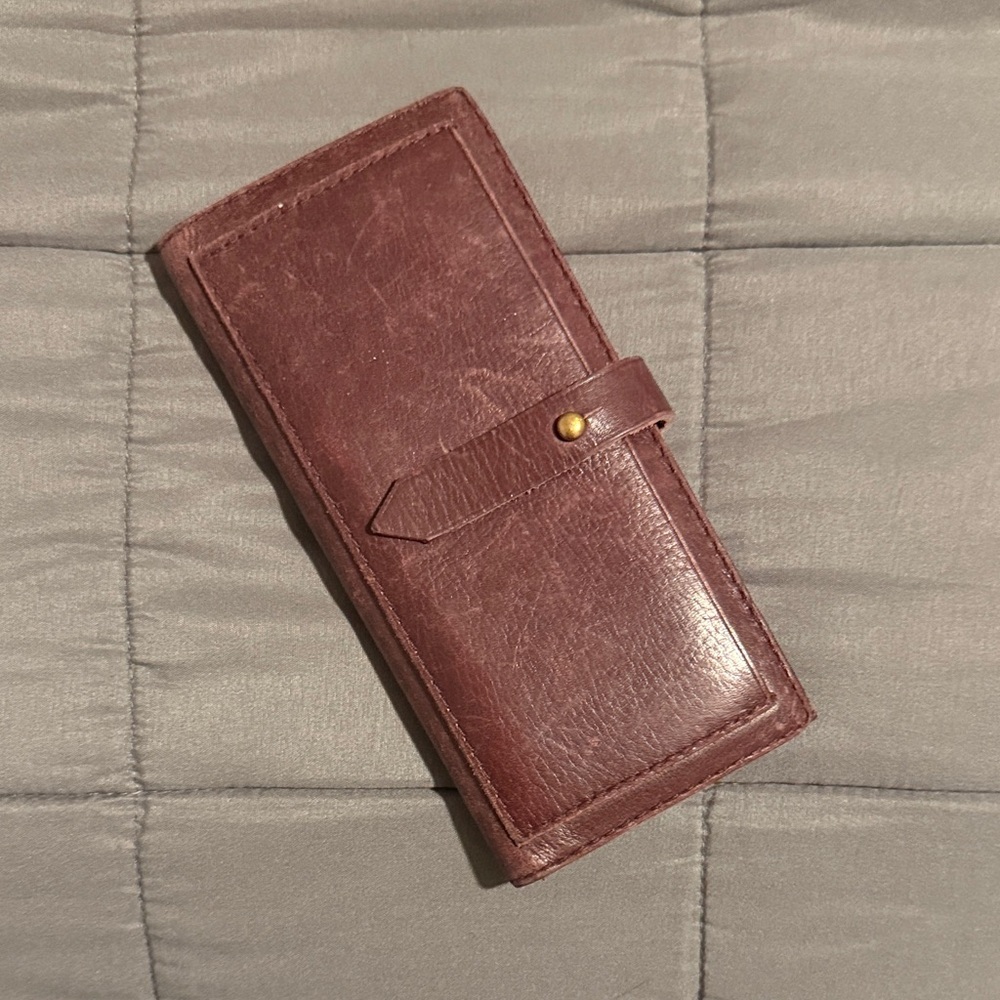 Madewell Brown Leather Wallet